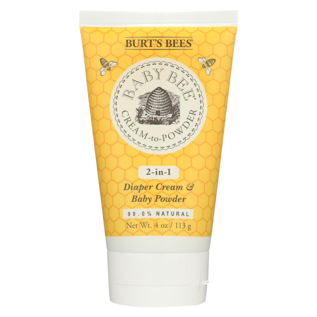 Burts Bees Cream To Powder - 4 Oz