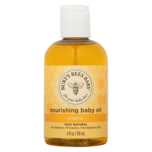 Burts Bees Baby Oil - Nourishing - 4 Oz